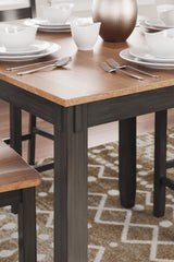 Gesthaven Counter Height Dining Table Room Set (Set of 5) - Ornate Home