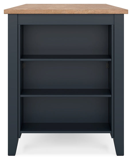 Gesthaven Counter Height Dining Table and 2 Barstools - Ornate Home