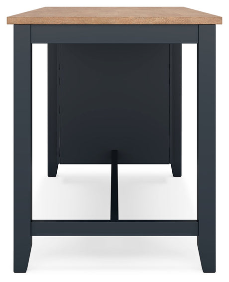 Gesthaven Counter Height Dining Table and 2 Barstools - Ornate Home