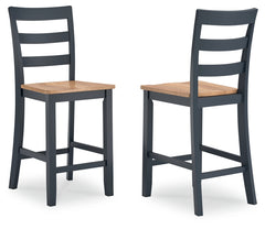 Gesthaven Counter Height Dining Table and 2 Barstools - Ornate Home