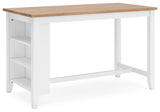Gesthaven Counter Height Dining Table and 4 Barstools (Online Special Price) - Ornate Home