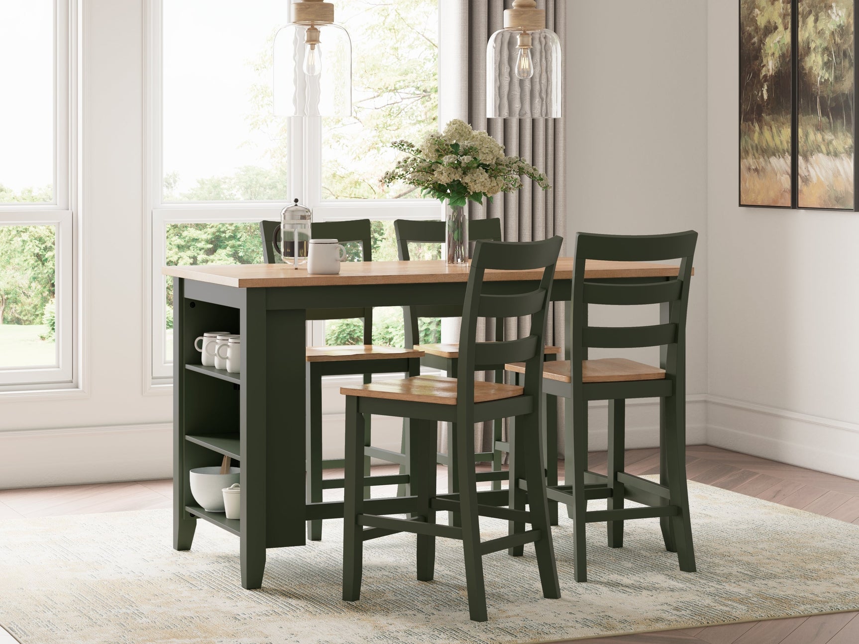 Gesthaven Dining Set (Online Special Price) - Ornate Home