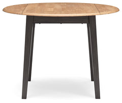 Gesthaven Dining Table and 2 Chairs - Ornate Home