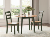 Gesthaven Dining Table and 2 Chairs - Ornate Home