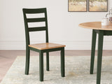 Gesthaven Dining Table and 2 Chairs - Ornate Home