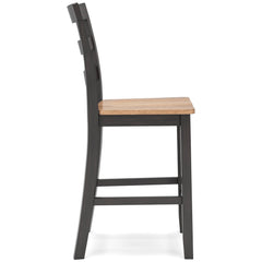 Gesthaven Natural/Brown Counter Height Dining Room Chair (Set of 2) - Ornate Home