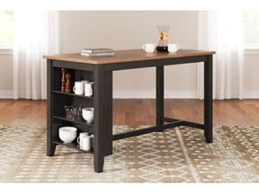 Gesthaven Natural/Brown Counter Height Dining Table - Ornate Home