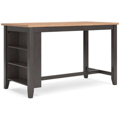 Gesthaven Natural/Brown Counter Height Dining Table - Ornate Home