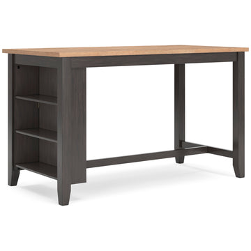Gesthaven Natural/Brown Counter Height Dining Table - Ornate Home