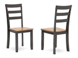 Gesthaven Natural/Brown Dining Chair (Set of 2) (Online Special Price) - Ornate Home