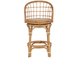 Getaway Natural Rattan Rattan Counter Stool - Ornate Home