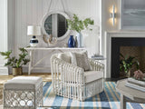 Getaway Nomad Snow/Egret Rattan Stool - Ornate Home
