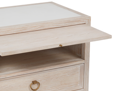Getaway Sea Oat Drawer Nightstand - Ornate Home