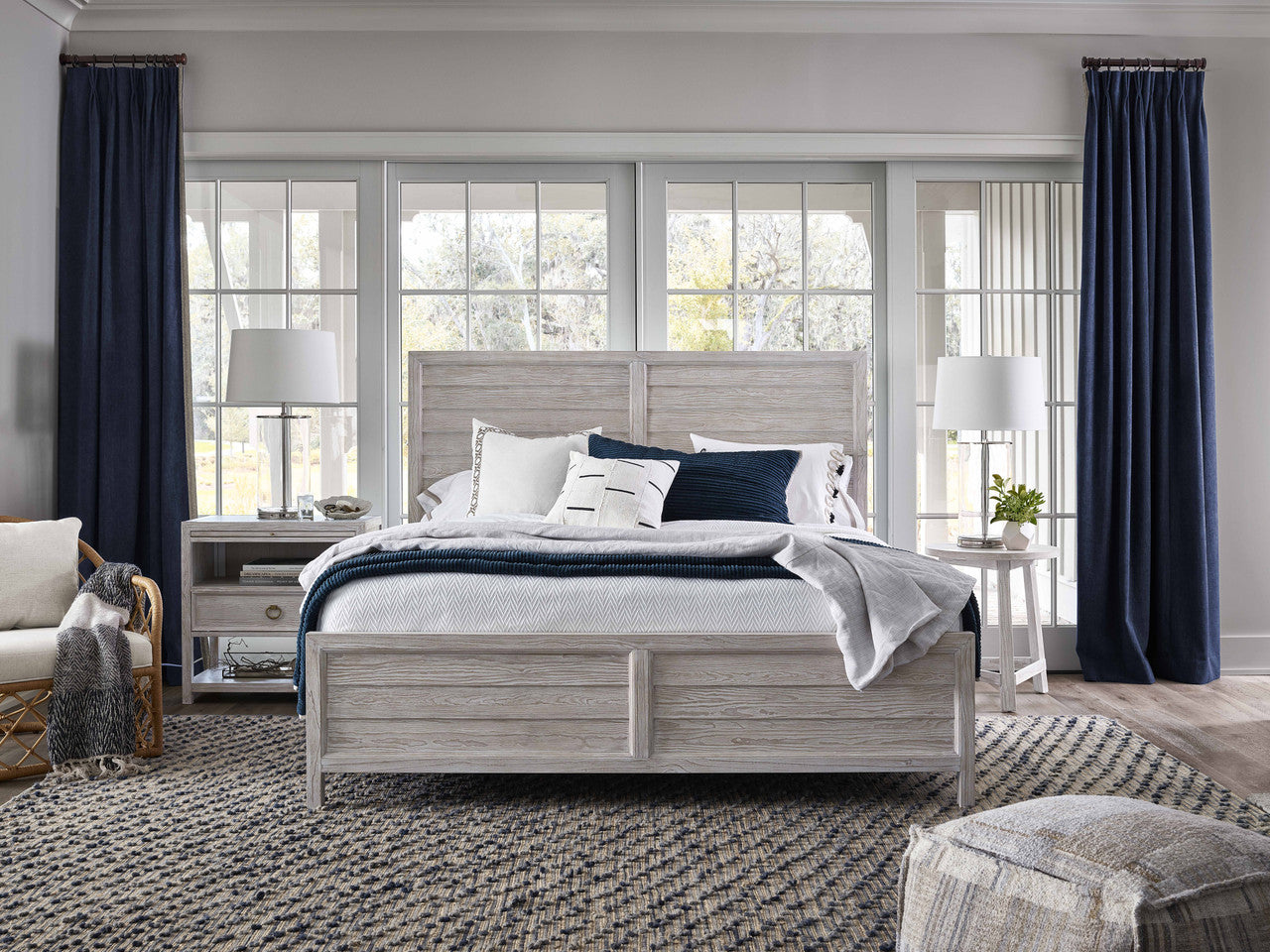 Getaway Sea Oat King Panel Bed - Ornate Home