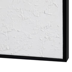 Ghesso White/Black Canvas - Ornate Home