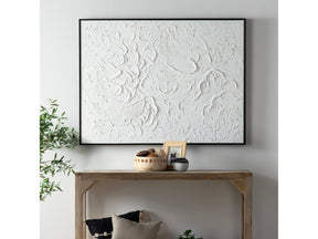 Ghesso White/Black Canvas - Ornate Home