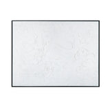 Ghesso White/Black Canvas