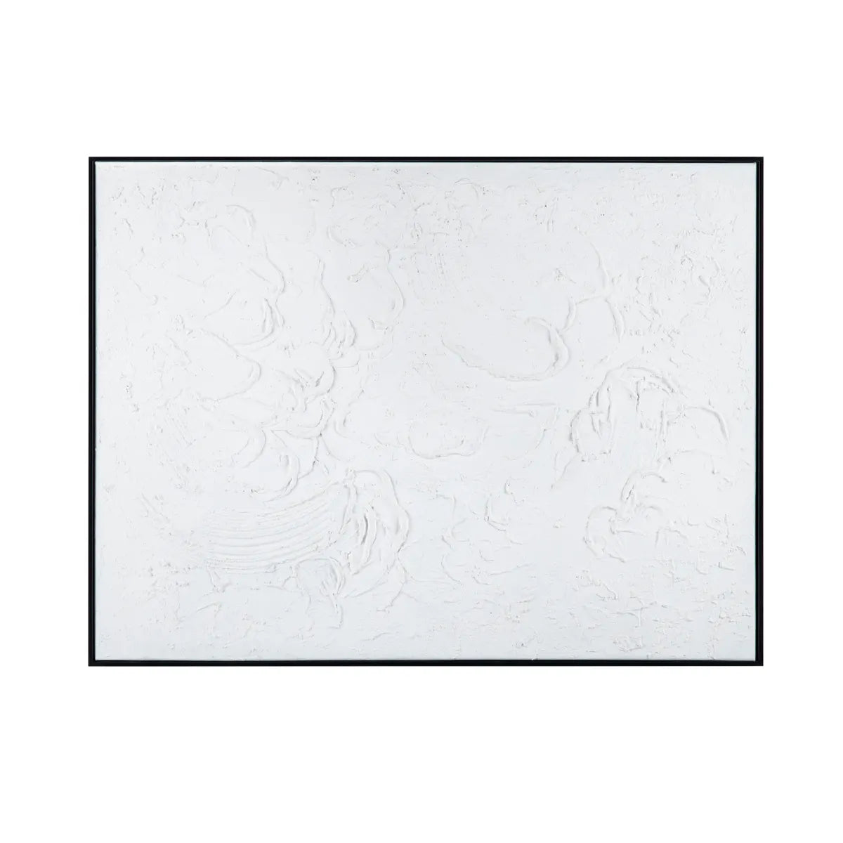 Ghesso White/Black Canvas