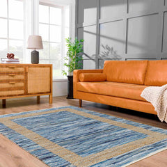 Ghita Recycled Blue Jean Rug - Clearance - Ornate Home