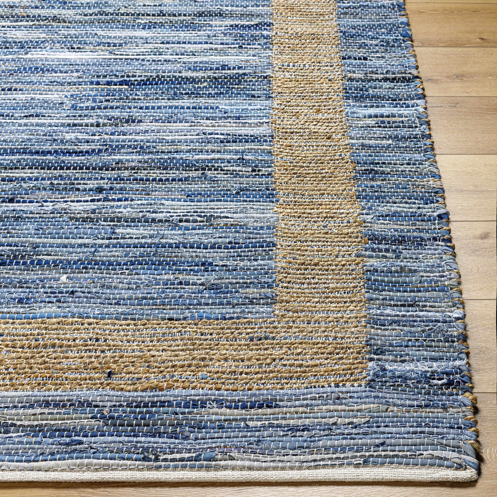 Ghita Recycled Blue Jean Rug - Clearance - Ornate Home