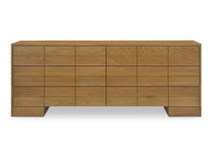 Gia Brown 6 Drawer Dresser - Ornate Home