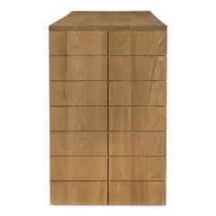 Gia Brown 6 Drawer Dresser - Ornate Home