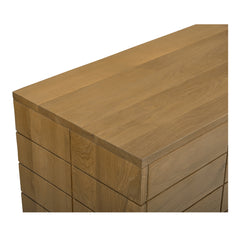 Gia Brown 6 Drawer Dresser - Ornate Home