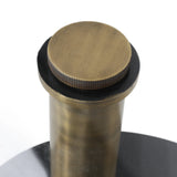 Giada Brass/Black Coffee Table - Ornate Home