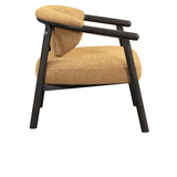 Giana Gold/Brown Accent Chair - Ornate Home