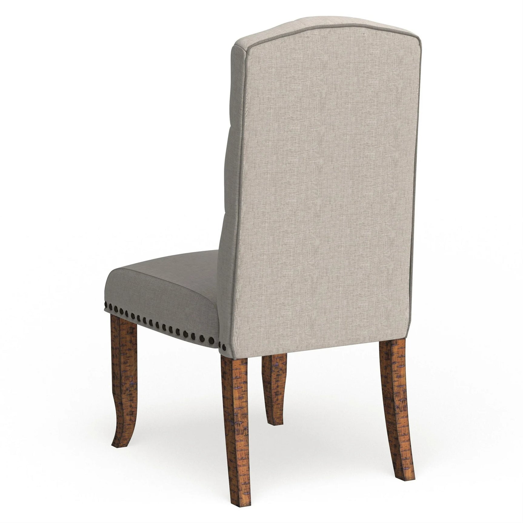 Gianna Rustic Oak/Brown 9 Pc. Dining Room Set (w/ 2 Wingback Chairs) - Ornate Home