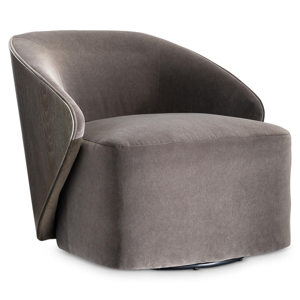 Gianni Bracken - Cerused Swivel Chair - Ornate Home