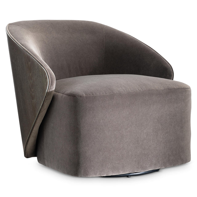 Gianni Bracken - Cerused Swivel Chair - Ornate Home