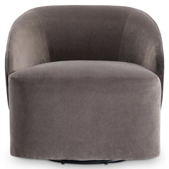 Gianni Bracken - Cerused Swivel Chair - Ornate Home
