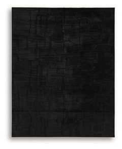 Gibbswell Black Washable Large Rug - Ornate Home