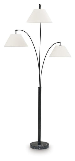 Gibbswellner Black Arc Lamp - Ornate Home