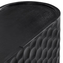 Gibson Black Four-Door Sideboard - Ornate Home
