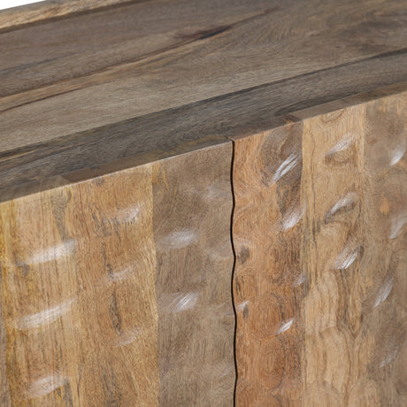 Gibson Brown Four-Door Sideboard - Ornate Home