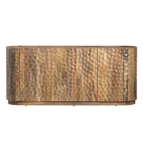 Gibson Brown Four-Door Sideboard - Ornate Home