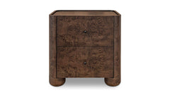 Gibson Brown Nightstand Dark - Ornate Home