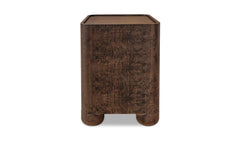 Gibson Brown Nightstand Dark - Ornate Home