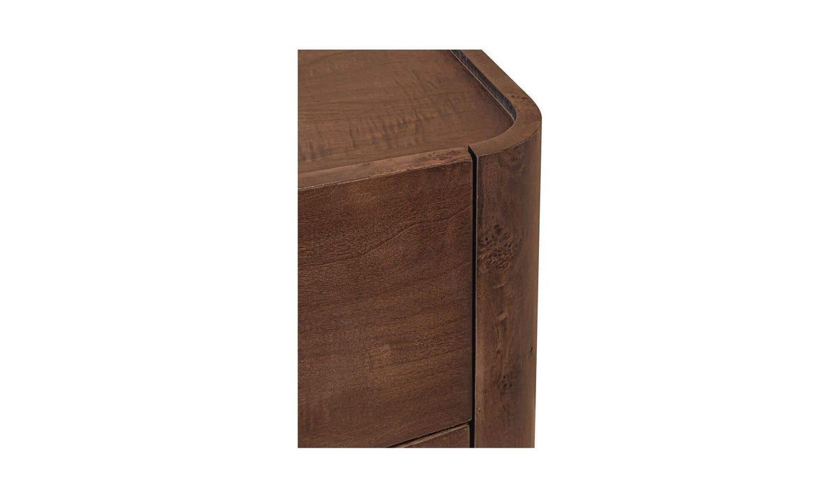 Gibson Dark Brown 6 Drawer Dresser - Ornate Home