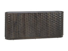 Gibson Gray Four-Door Sideboard - Ornate Home