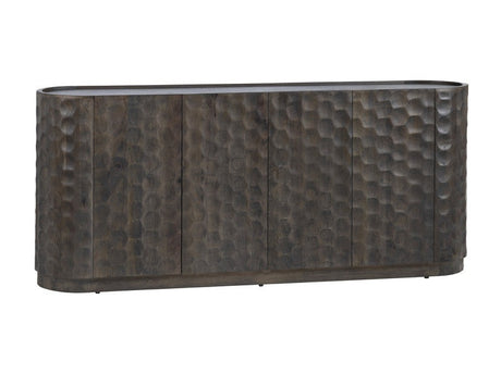 Gibson Gray Four-Door Sideboard - Ornate Home
