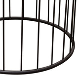 Gibson Grey Oak Round End Table - Ornate Home