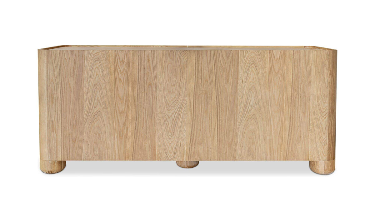 Gibson Natural 6 Drawer Dresser - Ornate Home