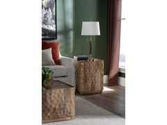 Gibson Natural Brown End Table - Ornate Home