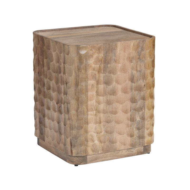 Gibson Natural Brown End Table - Ornate Home