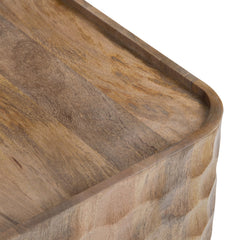 Gibson Natural Brown End Table - Ornate Home