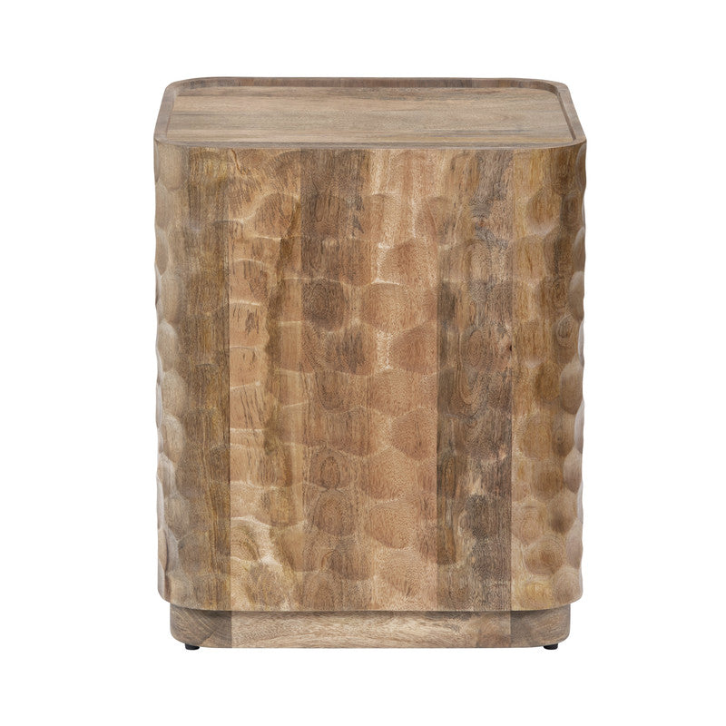 Gibson Natural Brown End Table - Ornate Home