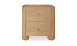 Gibson Natural Nightstand - Ornate Home